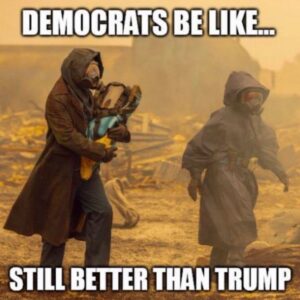 PHOTO Democrats Be Like Still Better Than Trump Meme