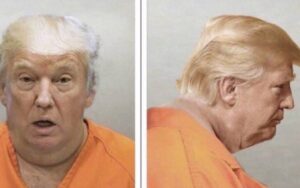 PHOTO Donald Trump Looking Sleepy In His Mugshot