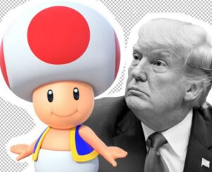 PHOTO Donald Trump Mushroom Stormy Daniels Meme