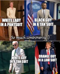 PHOTO Donald Trump Orange Guy In A Suit Meme