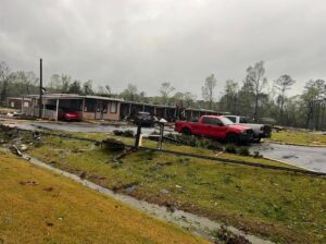 PHOTO Extensive Tornado Damage On West Point Road Near LaGrange Georgia