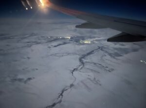 PHOTO Flying Over The Sierras In California Just Shows How Much Snow There Is