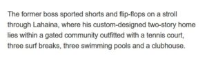 PHOTO Former Silicon Valley Bank CEO Greg Becker Has A Tennis Court Surf Breaks And Swimming Pool In His Beachfront Home In Hawaii