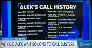 PHOTO Full List Of Alex Murdaugh's Call List And Length Of Calls Before He Called Buster