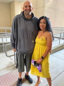 PHOTO John Fetterman With His Wife Recently Doesn't Really Look Like John Fetterman