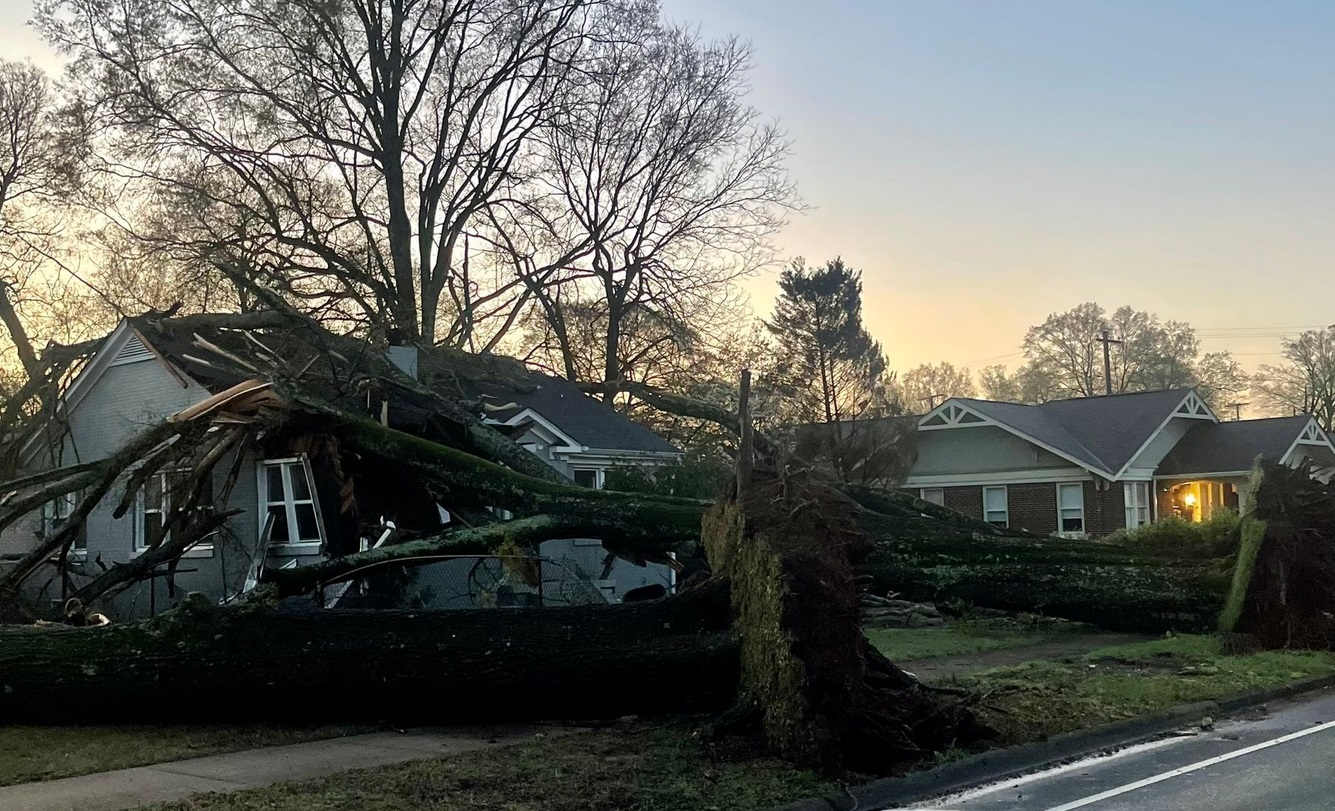 PHOTO Of The Significant Tornado Damage In Muscle Shoals Alabama