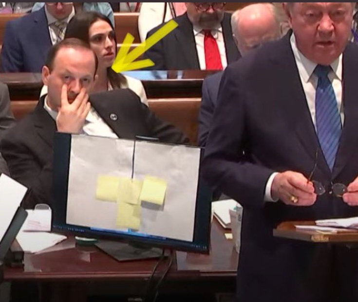 PHOTO One Of Alex Murdaugh's Lawyer Was So Distressed He Pulled His Eyes Down With His Hands