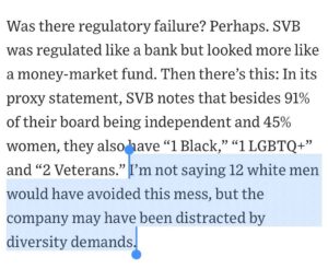 PHOTO One Writers Serious Theory On What Happened To Silicon Valley Bank Is They Had Too Much Diversity