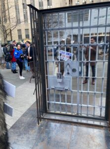 PHOTO Pro-Trump Protesters Were Repeat Attenders From Yesterday's NYC Drag Queen Story Hour Protest