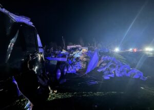 PHOTO Rubble Laying Everywhere In Silver City MS From Tornado