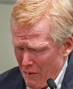 PHOTO Snot Running Down Alex Murdaugh's Mouth During Verdict