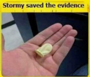 PHOTO Stormy Daniels Saved The Evidence Meme