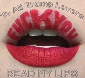 PHOTO To All Trump Lovers Ready My Lips Meme
