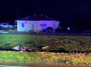 PHOTO Tornado Damage Along Highway 49 In Silver City MS