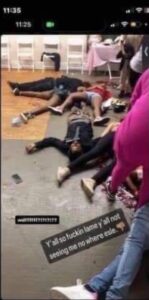 PHOTO 4 People Laying Dead In Downtown Dadeville Alabama After Mass Shooting During Birthday Party