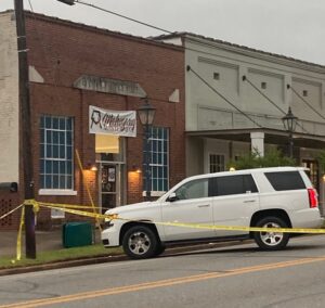 PHOTO Crime Scene At Dance Studio In Dadeville AL From Mass Shootings Remains Fluid