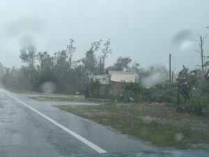 PHOTO Damage To Hosford Florida From Tornado Along Highway 20 Between Bristol And Lake Talquin