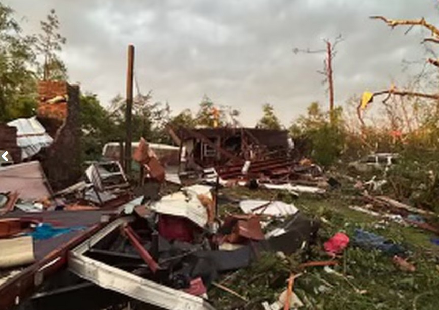 PHOTO Houses In Hosford Florida Are Now Just Piles Of Rubble