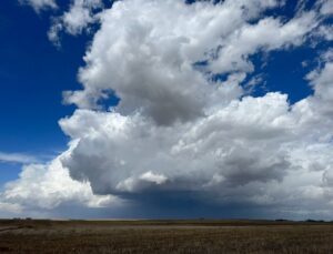 PHOTO Low Lying Clouds South Of Keenesburg Colorado Before Tornado