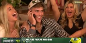 PHOTO Lukas Van Ness's Girlfriend Dying Inside Because She Knows She's About To Be Rich AF