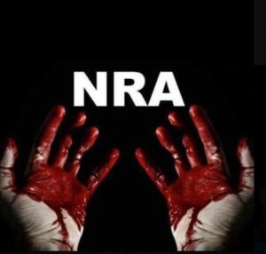 PHOTO NRA With Blood On Their Hands Mass Shootings Meme