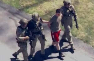 PHOTO Of Jack Teixeira Being Arrested By Heavily Armed Personnel