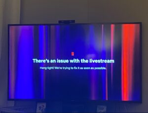 PHOTO Of The Error Everyone Was Getting On Their TV While Trying To Live Stream Love Is Blind On Netflix