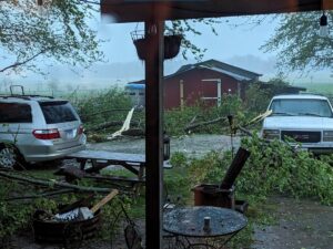 PHOTO Of Tornado Damage In Maeystown Illinois