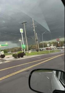 PHOTO Of Tornado Touching Down In Fenton Illinois From Sugar Creek And Hawkins
