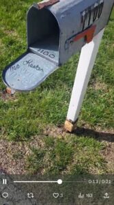 PHOTO Protesters Found Andrew Lester's House In Kansas City Because His Last Named Was Written On The Inside Of His Mailbox