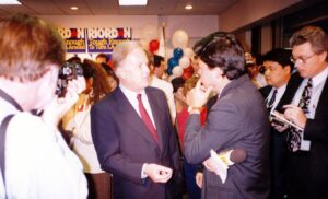 PHOTO Richard Riordan When He Won The Mayoral Primary In 1993