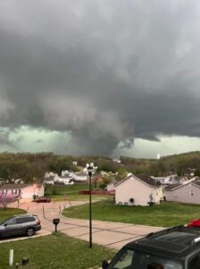 PHOTO Tornado In Pevely Missouri Touched Down In Neighborhood