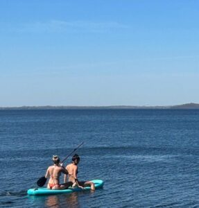 PHOTO Will Levis' Sister Chilling On A Canoe In Wisconsin