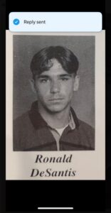PHOTO You Wouldn't Believe It's Ron DeSantis In His Yearbook Picture With His Hair Parted Down The Middle