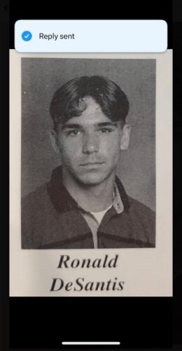 PHOTO You Wouldn't Believe It's Ron DeSantis In His Yearbook Picture ...