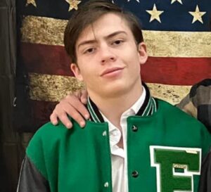 PHOTO Beau Wilson Wearing His Letterman Jacket And He Was Just About To Graduate High School