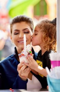 PHOTO Casey DeSantis Eating Ice Cream With Her Daughter