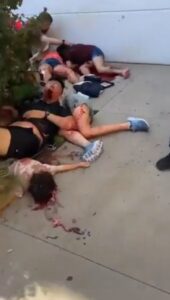 PHOTO Close Up Of Allen Outlet Shooting Victims Laying Outside H&M Store