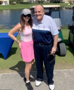 PHOTO Crazy Picture Of Noelle Dunphy Golfing With Rudy Giuliani