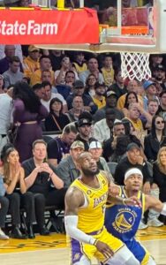 PHOTO Elon Musk's New Girlfriend At Lakers Game Was Praying For LA To Win