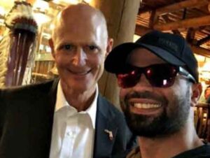 PHOTO Enrique Tarrio With Rick Scott