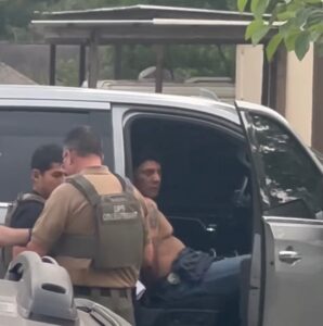 PHOTO Francisco Oropeza Chilling In DPS SUV After Getting Arrested In Texas