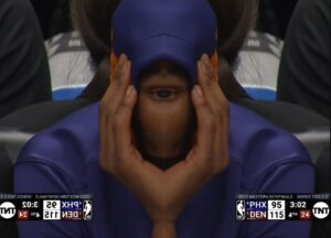 PHOTO Kevin Durant If He Only Had One Eye And Saw Everything Like An Alien