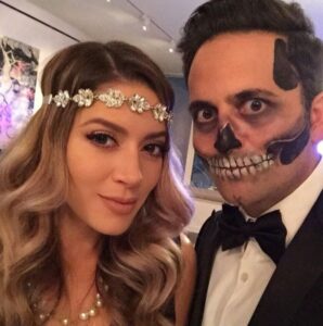 PHOTO Khazar Momeni Looked Absoutely Perfect With Her Husband Dressed Up For Halloween