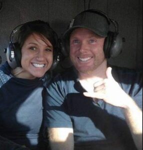 PHOTO Kouri Richins On A Helicopter Ride With Her Husband