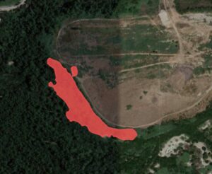 PHOTO Map Showing The Cobble Fire Perimeter In Riverside County