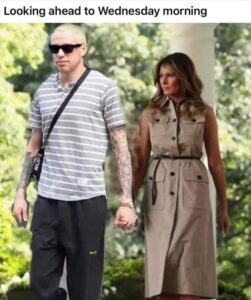 PHOTO Melania Trump Holding Hands With Her New Boyfriend After Trump Verdict And Breakup On Tuesday Meme