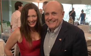 PHOTO Noelle Dunphy At A Public Event With Rudy Giuliani
