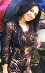 PHOTO Noor Alfallah In A Revealing Black Netted Dress Will Have You Feeling Thirsty