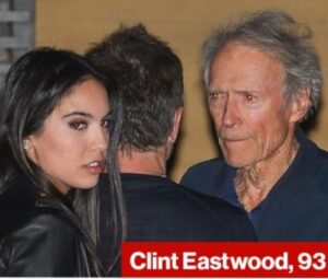 PHOTO Noor Alfallah Out And About With Clint Eastwood